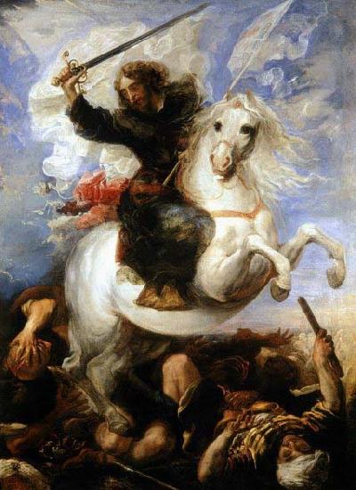 Juan Martin Cabezalero St James the Great in the Battle of Clavijo Germany oil painting art